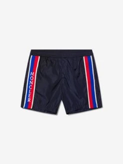 Boys Logo Swim Shorts In Navy