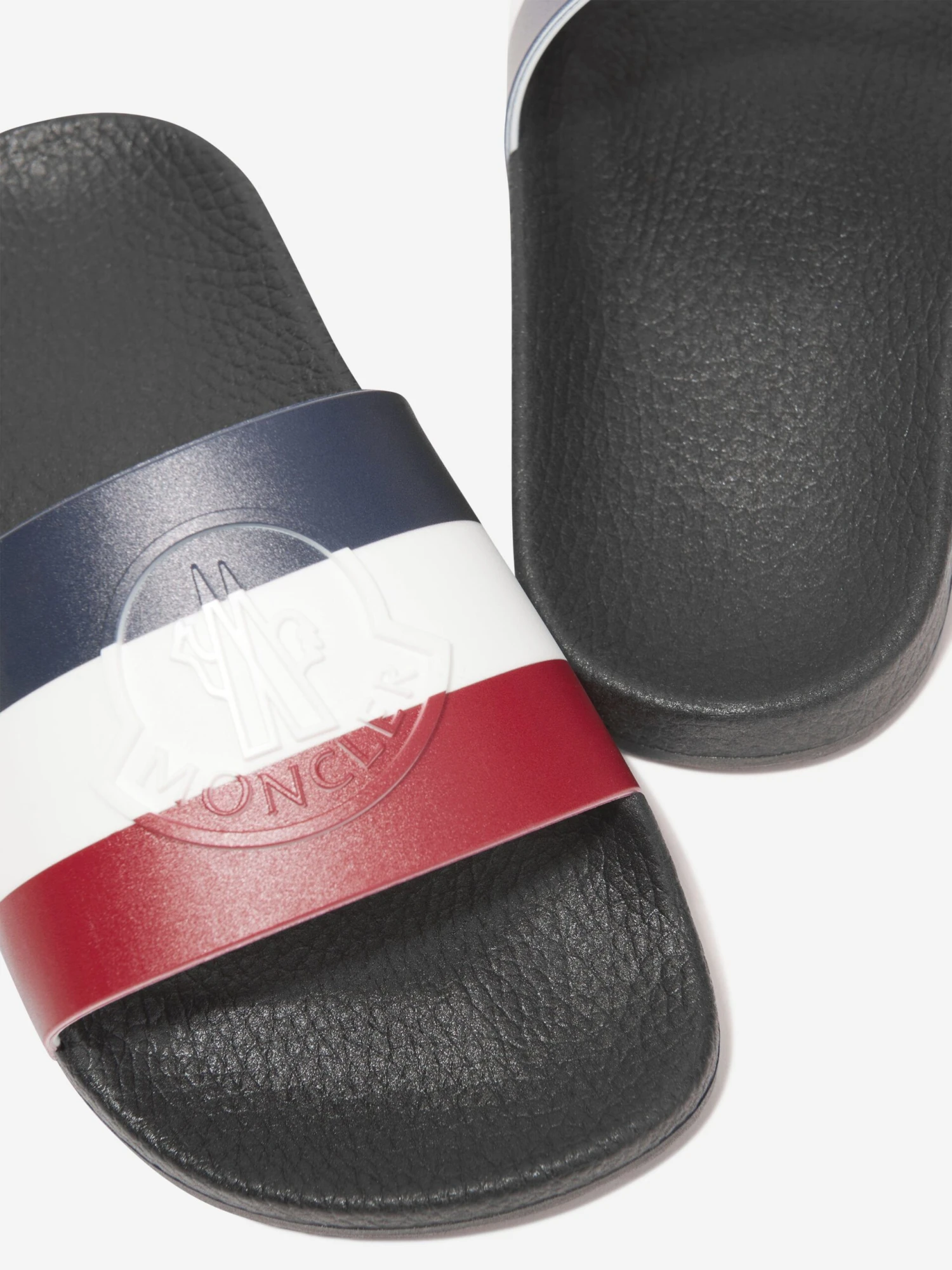 Kids Basile Sliders In Black - Image 3