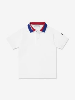 Boys Polo Shirt In White