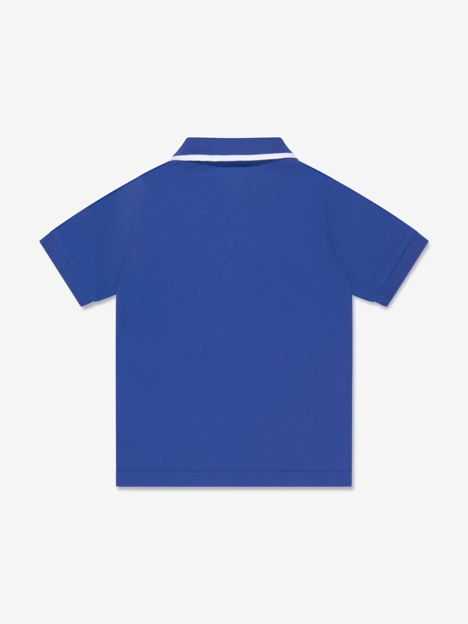 Boys Polo Shirt In Blue - Image 3