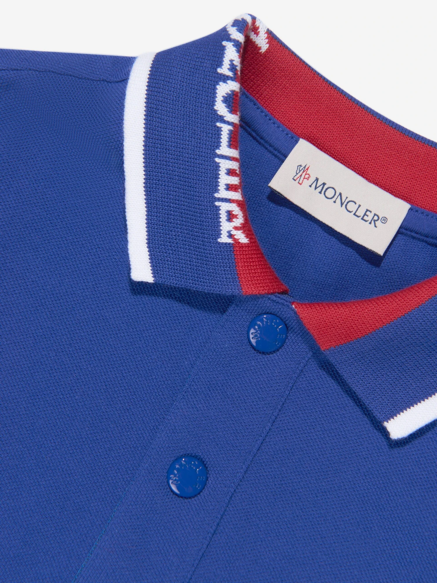 Boys Polo Shirt In Blue - Image 5