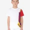 Boys Logo Print T-Shirt In White