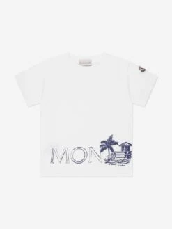 Boys Logo T-Shirt In White