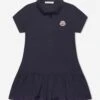 Girls Polo Dress In Navy