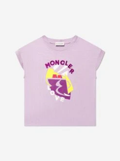 Girls Logo Graphic T-Shirt In Lilac