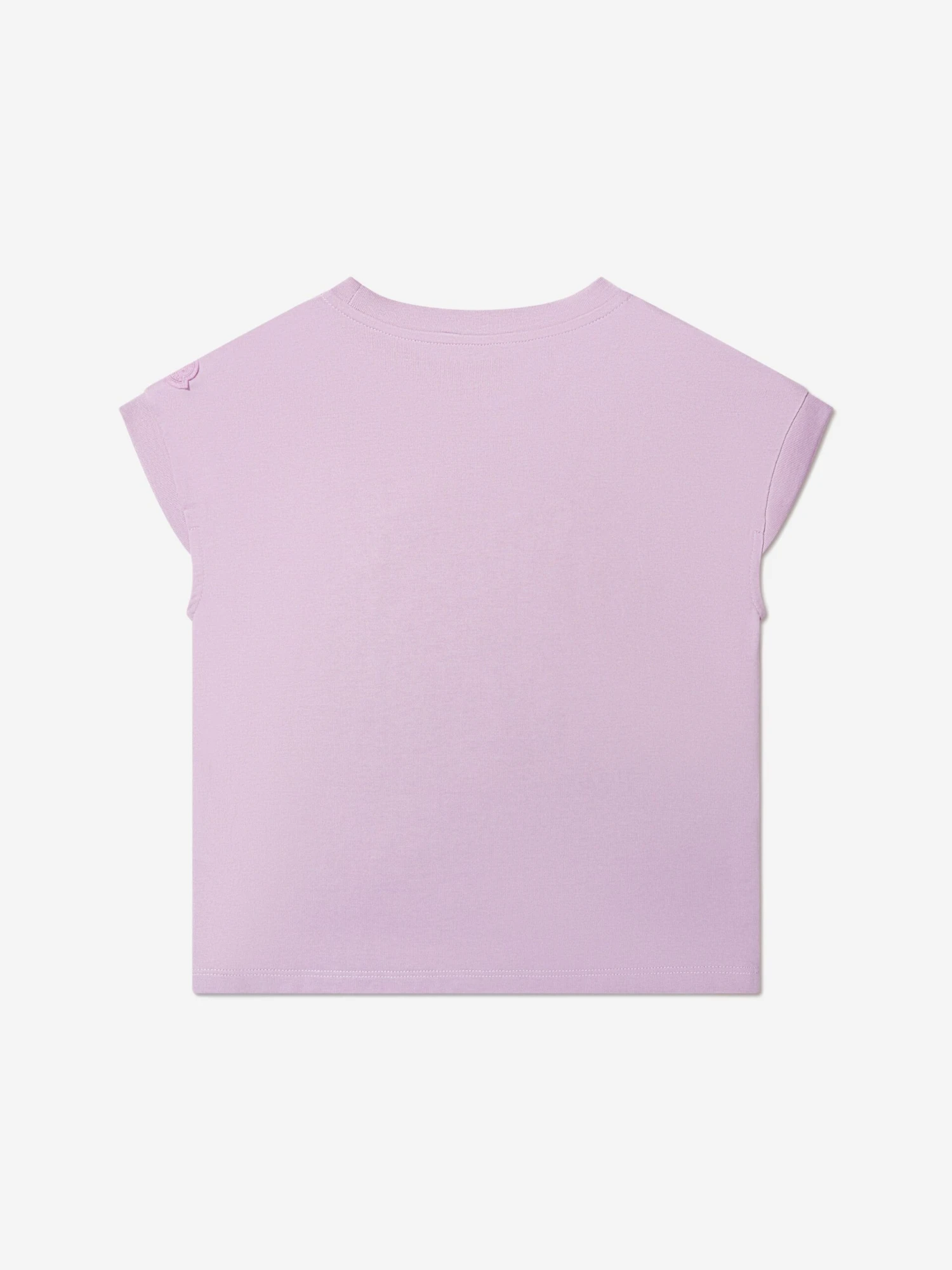 Girls Logo Graphic T-Shirt In Lilac - Image 2